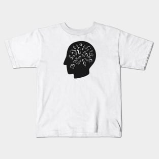 Mental Illness Brain Fog Kids T-Shirt